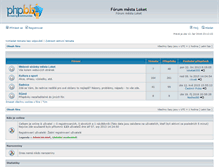 Tablet Screenshot of forum.loket.cz